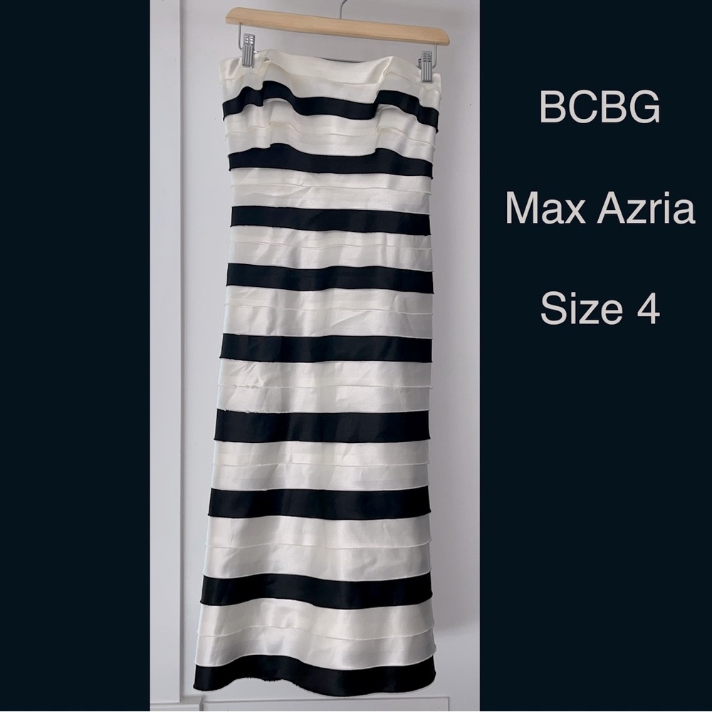 BCBG Max Azria strapless dress size 4
